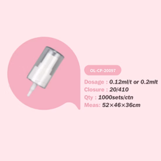 28/410 PP Пластиковая распылительная головка для духов с половинной крышкой, головка распылительного насоса, распылительная головка для тумана