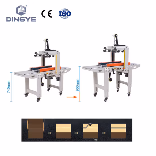 Полуавтоматическая машина для запечатывания картонных коробок с помощью клейкой ленты FXC4030X