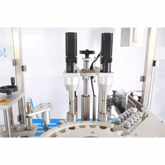 Автоматическая машина для розлива пасты в бутылки с жидкой водой