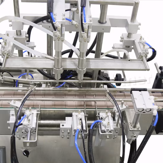 Автоматическая 2 головки, паста для мытья посуды, крем для лица, жидкий шампунь, масло, маленькая бутылка, машина для наполнения укупорочных бутылок, этикетировочная машина