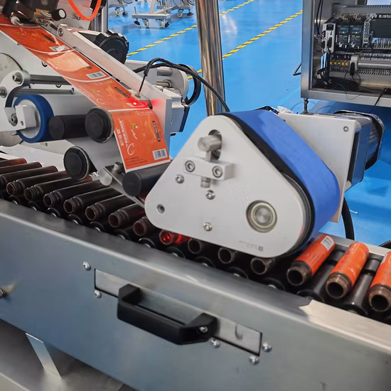 Этикетировочная машина для наклеек для маленьких бутылок, круглых бутылок, для пероральной жидкости, горизонтальная этикетировочная машина для ампул